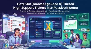 How KBx (KnowledgeBase X) Turned High Support Tickets into Passive Income