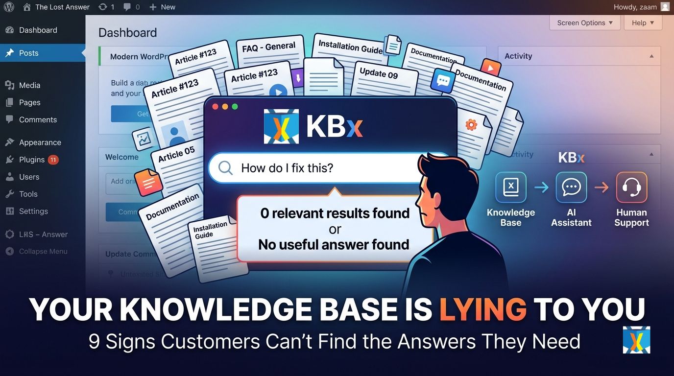 Your Knowledge Base Is Lying to You: 9 Signs Customers Can’t Find the Answers They Need